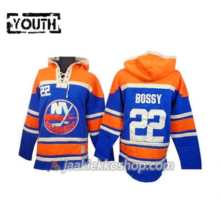Lapsille NHL New York Islanders Mike Bossy22 Sininen Sawyer Hooded Sweatshirt